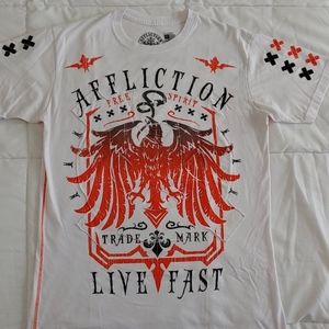 Affliction Live Fast T-SHIRT  Made in USA 🇺🇸